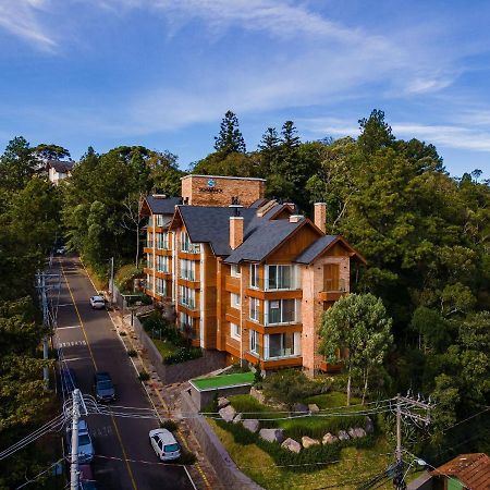 Alpes Da Montanha 203 - Ap Novo Junto Ao Centro De Gramado + Garagemアパートメント エクステリア 写真