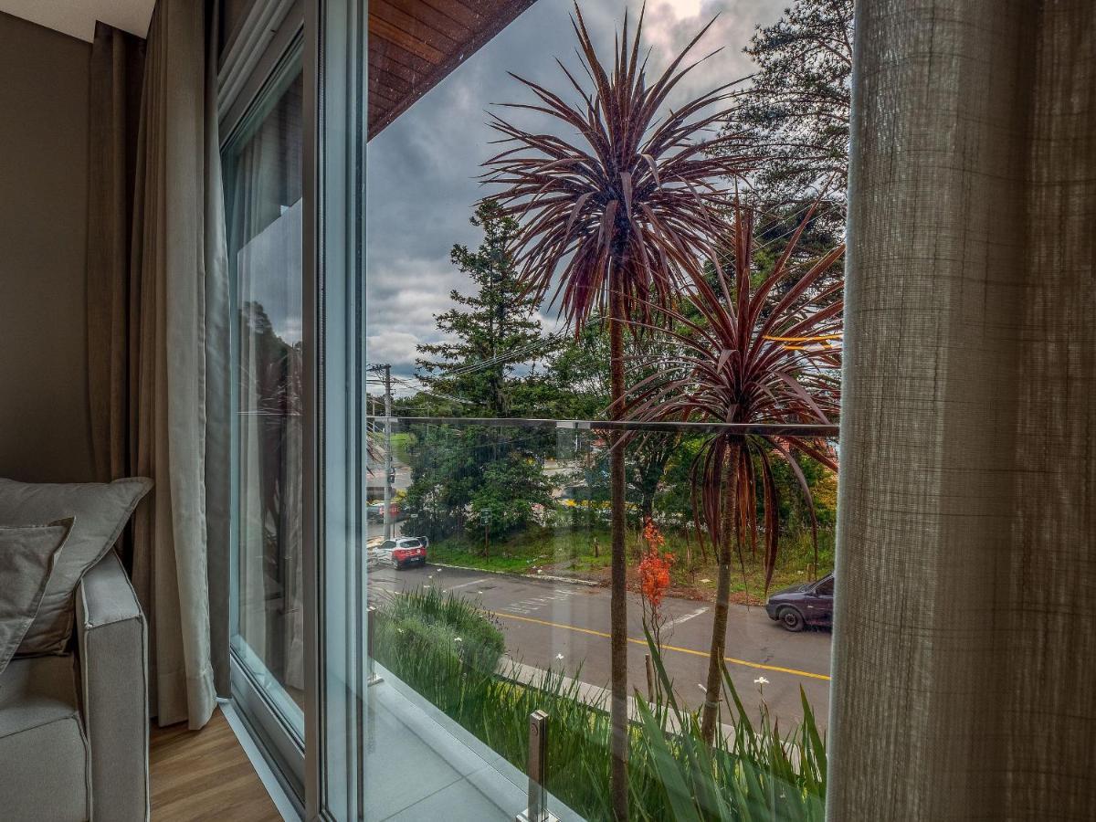 Alpes Da Montanha 203 - Ap Novo Junto Ao Centro De Gramado + Garagemアパートメント エクステリア 写真